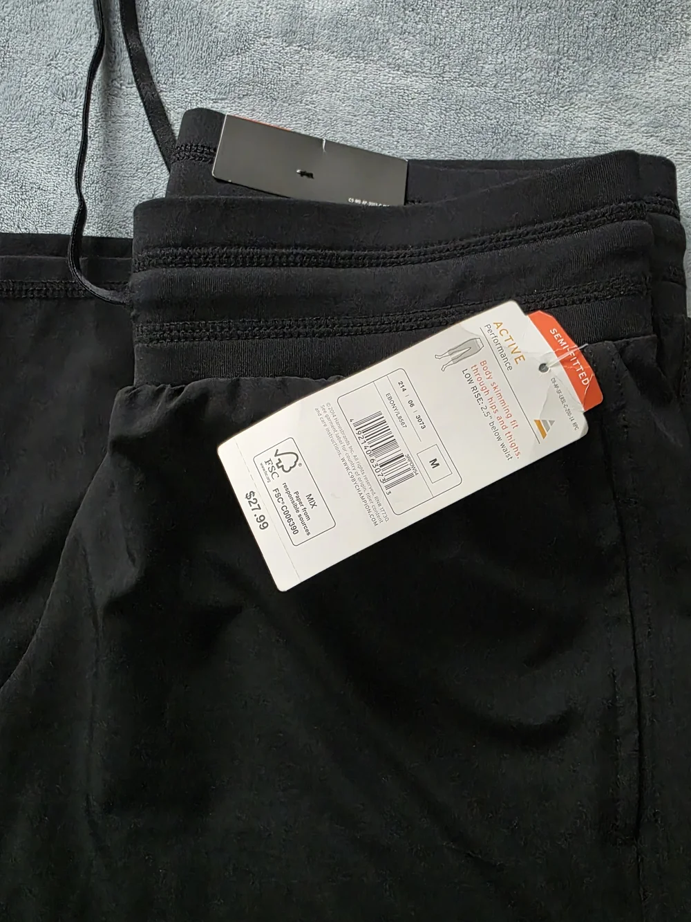 C9 by Champion Women's Black Capri Pants M Yoga Drawstring Pockets 18